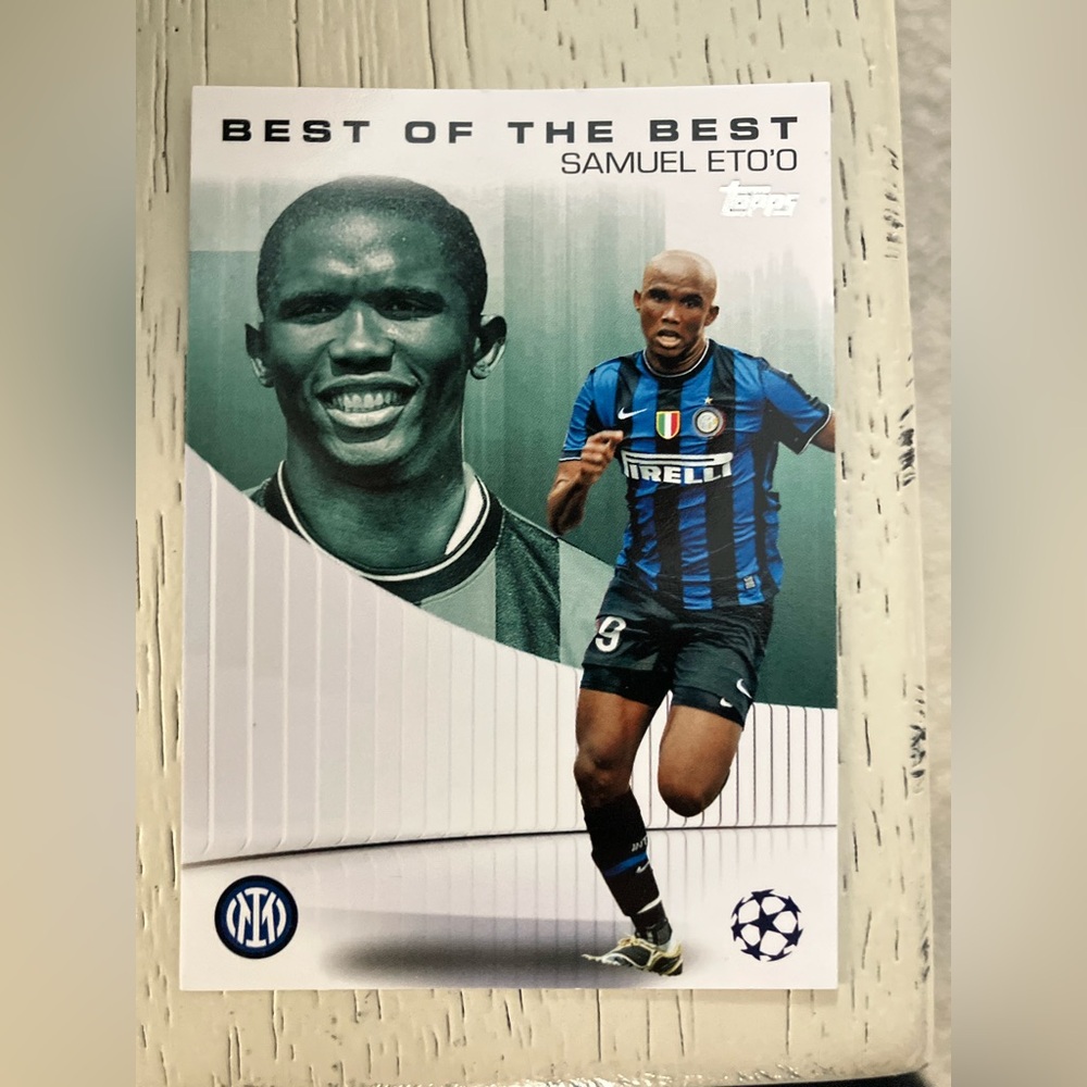 Soccer Card- Samuel Eto’o